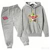 STAR Five-Star Girlfriend Group Children's Hooded Sweater Set Boys and Girls Cartoon Printed Sisters Two-piece Set