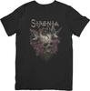 Sirenia Heavy Metal Music Fit for Men & Women Quality Cotton T-Shirt Black