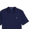 Polo Ralph Lauren Solid Color Small Pony Embroidered Loose Casual Short Sleeve Polo Shirt Men Tops Elegant-Dark-Blue MNPOKNI1N822833-400