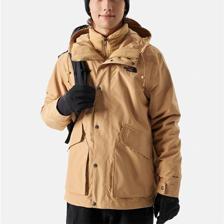 THE NORTH FACE Urban Exploration Waterproof And Warm Windbreaker Jacket Men's Yellow NF0A7QSZ-931