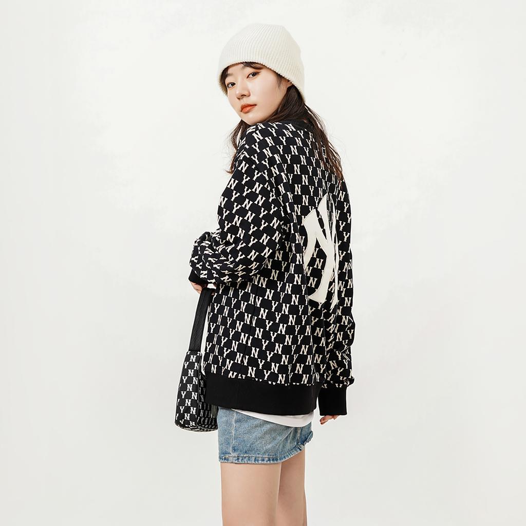 New MLB Sweatshirts Unisex Black 3AMTM0221-50BKS