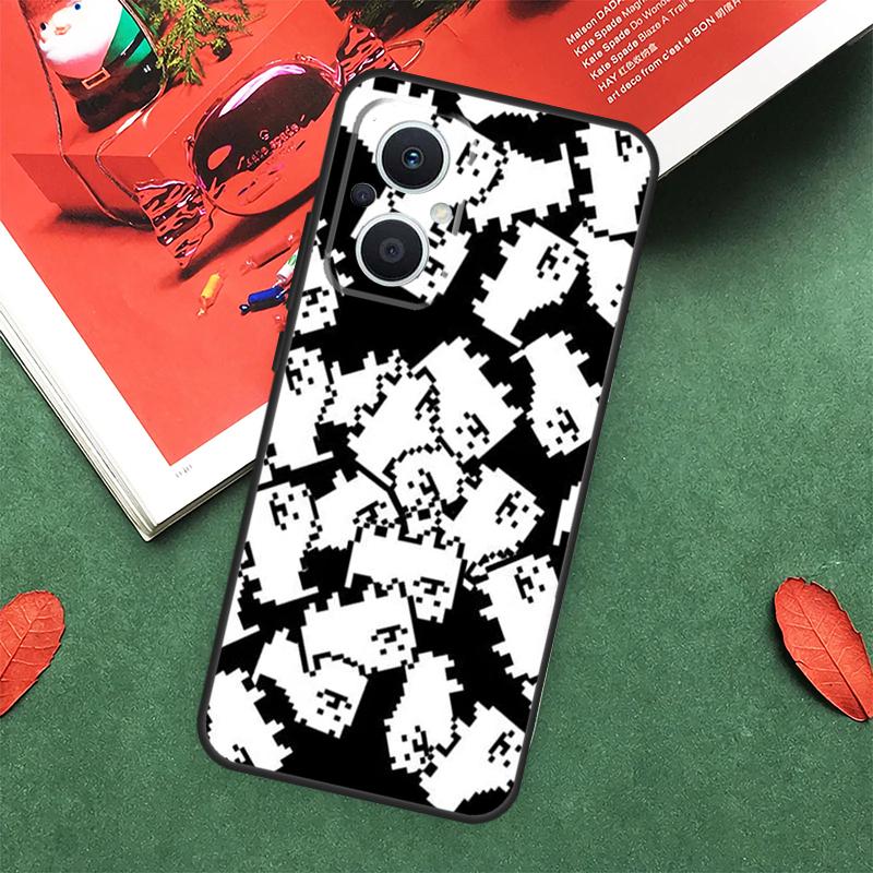 Undertale Annoying Dog Case For OPPO Reno 5 Lite 8 4 6 7 10 Pro 4Z 5Z 8T OPPO Find X6 X5 Pro X2 Neo X3 Lite Cover