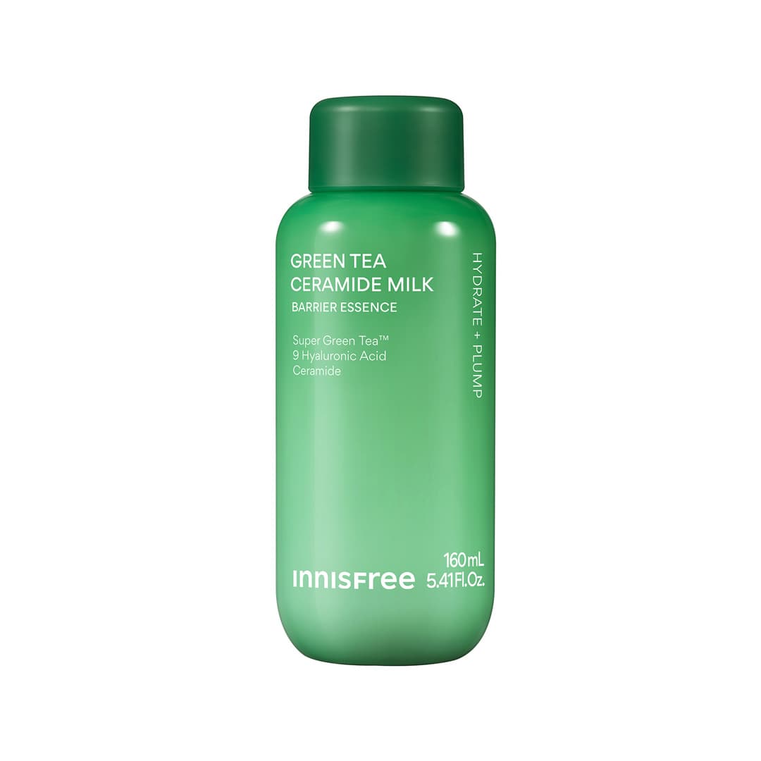 Innisfree Green Tea Ceramide Milk – Lightweight Hydrating & Barrier Care Lotion (160ml)