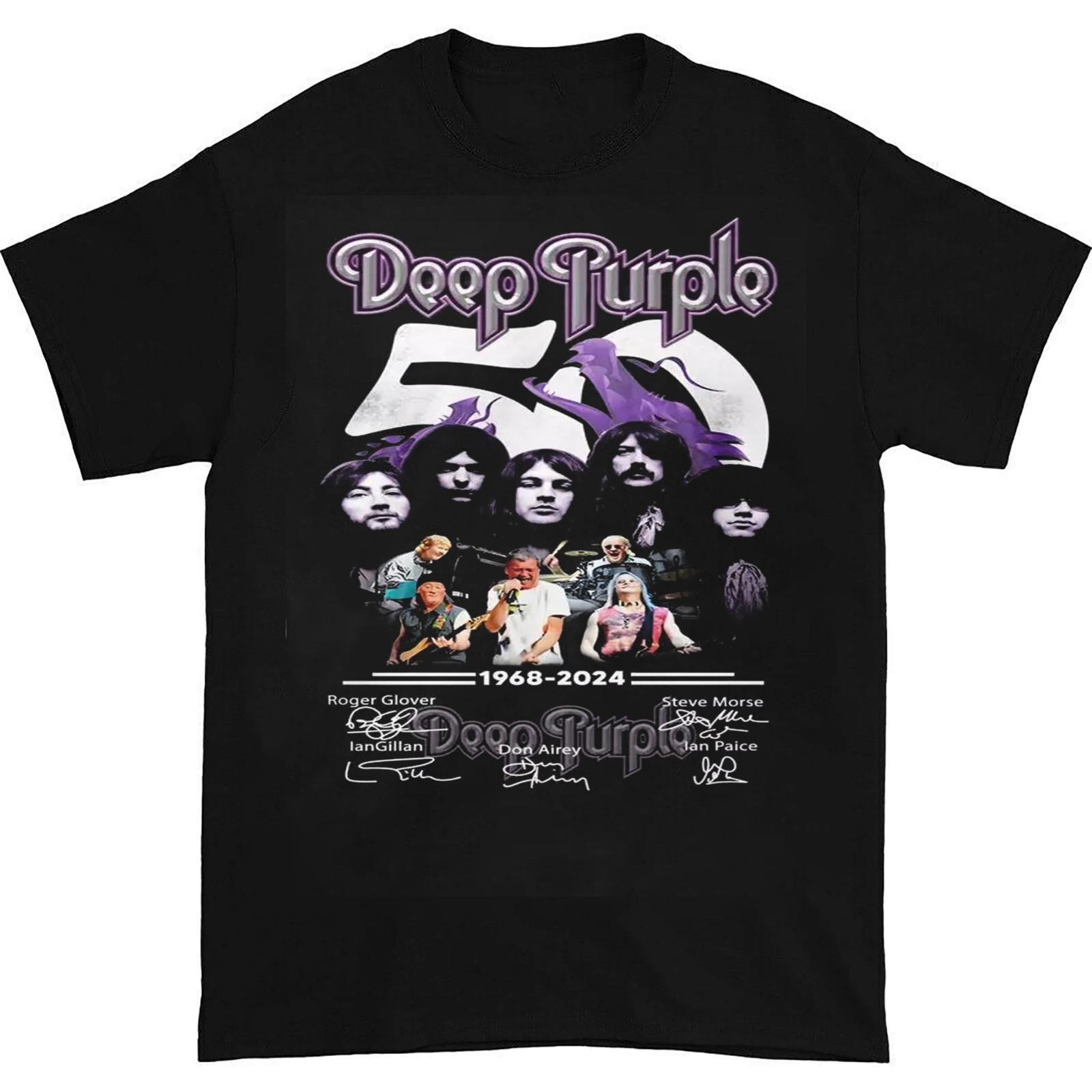 Rare Deep Purple 1968 2026 Tour Gift For Fan All Size S to 5XL T-shirt L