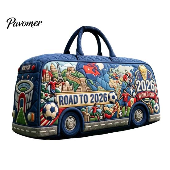 Easy Clean Travel Bag Soccer Handbag, with Quilted Design, Large Capacity Durable Polyester Duffel Lightweight Carryall Tote Bag, for Fitness Work And