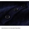 Women's Contrast Color Cashmere Polo Neck Sweater - Autumn & Winter Collection