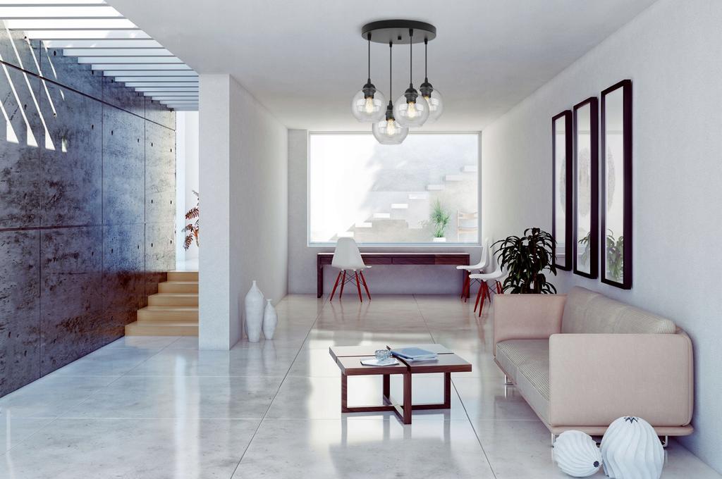 MODERN GLASS BALL HANGING LAMP COLOR CHOICE