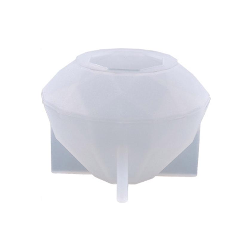 Geometric Spherical Bottle Stopper Resin molds 5Pcs Wine Bottle Stopper Crystal Epoxy Silicone Mold for DIY Casting