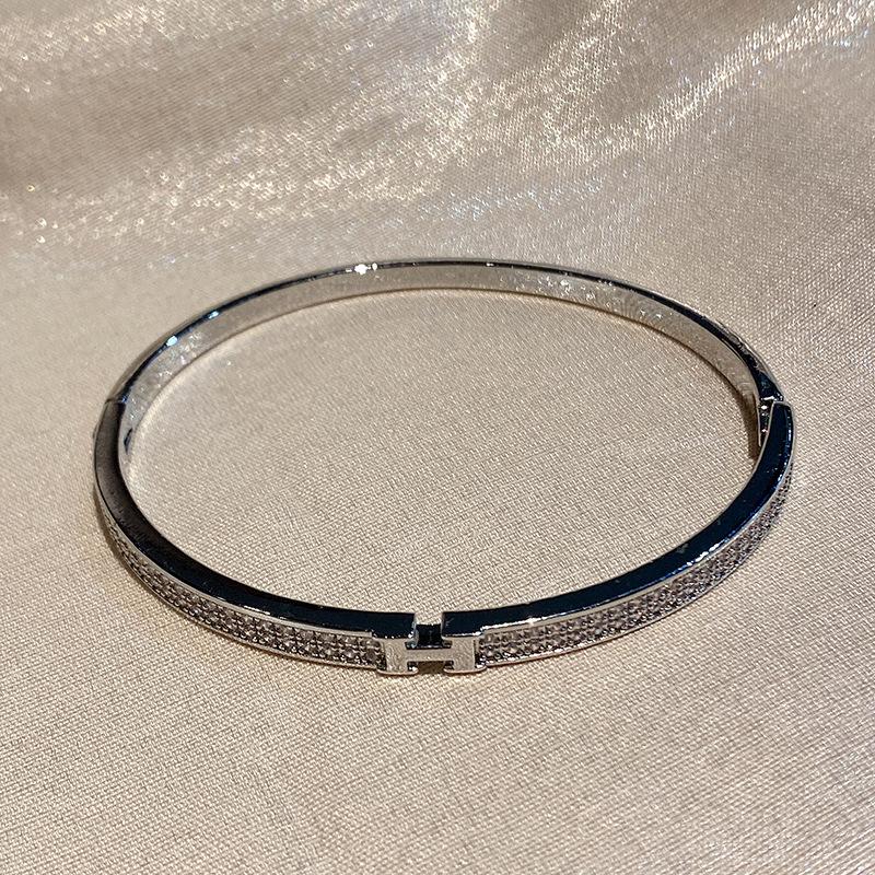 

Звездное небо мода Парижский мост браслет женский циркон комплект легкий роскошный модный браслет 17CM