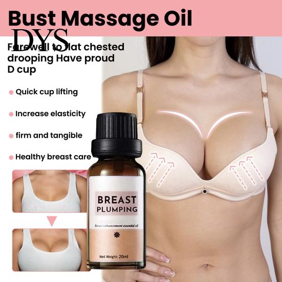 Nourishing Skin 20ml Chest Massage Oil Fast Absorption Gentle Safety Material Effective Portable Moisturizing Mild Breast Enhancement Essential
