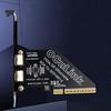 PCIeX8 To 2 Port Oculink SFF 8611 & 8612 Adapter Card Expansion Card PCIE External Oculink Adapter for  Os /Windows / Linux