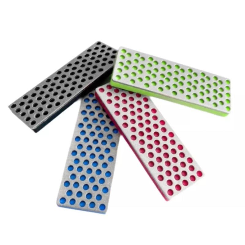 4Pcs Ski Snowboard Stone Sharpening Stone, Ski Edges Sharpener Edges File Snowboard Whetstone Ski Side Angles Tool Set