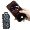 Portable Outdoor Wireless Speaker 6.5 inch Stereo Subwoofer Deep Bass LED Lights FM Radio USB/TF/AUX/FM/BT/MIC For Home Karaoke