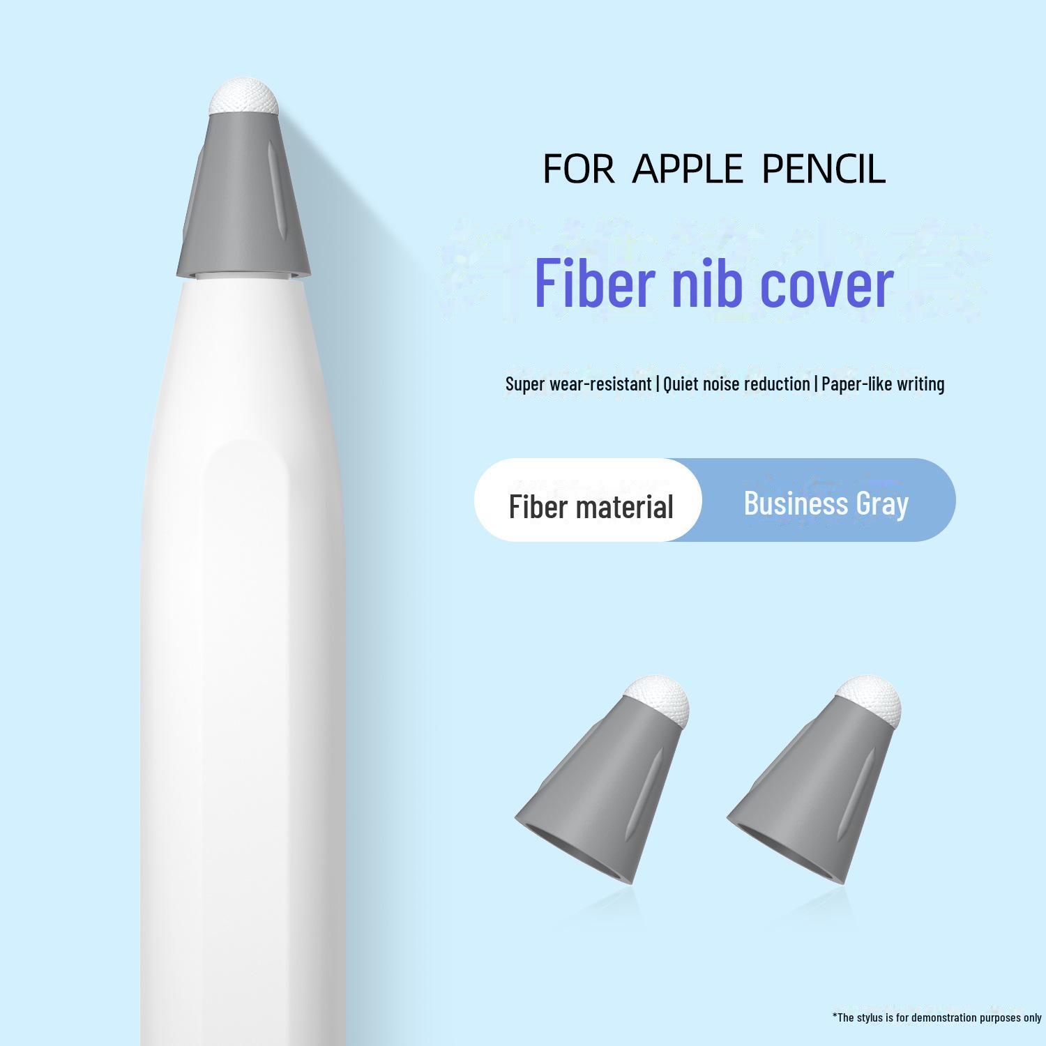 

Чехол с фибровым наконечником для стилуса Apple Pencil Pro/Huawei M-Pencil Apple/Huawei Fiber Pen Tip Case