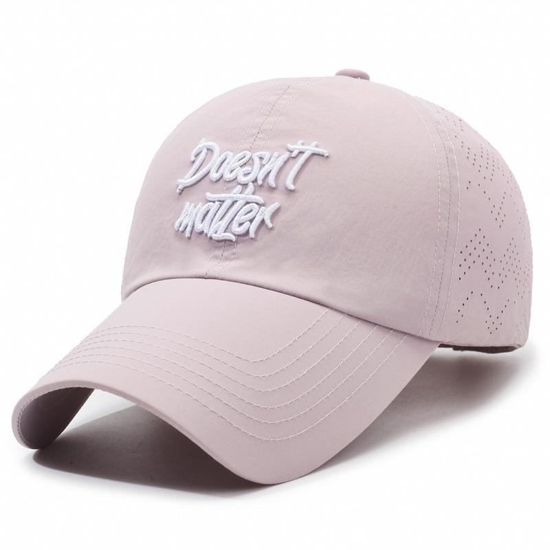 Summer Sunshade Sunscreen Cap Men Women Outdoor Sports Lightweight Quick-Drying Breathable Baseball Cap