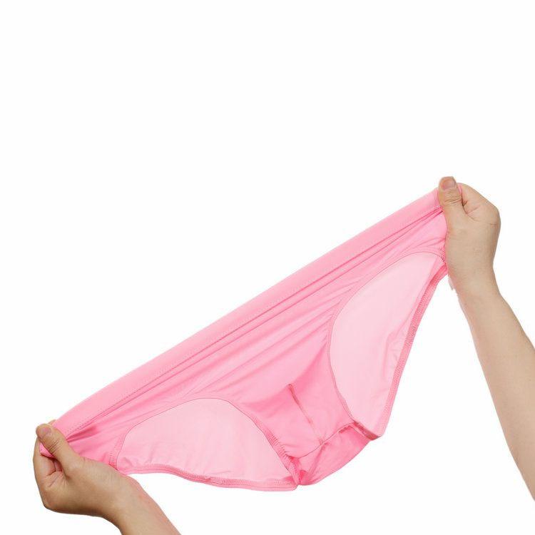 3pcs Men's Sexy Ice Silk Triangle Shorts - Icy Cool Feeling Plus Size