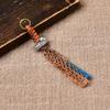 Original Tibetan-Style Silver Brass Drip Accessories for DIY: Handmade Woven Bag, Phone, or Car Hanging.