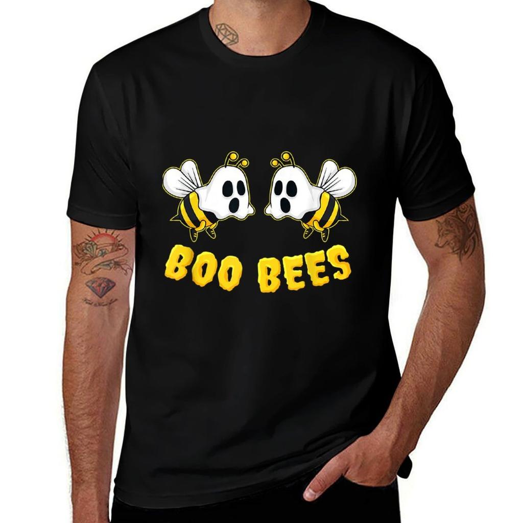 Boo Bees Krankenpfleger Paar Halloween T-Shirt Schweißabweisendes Trainings-Top