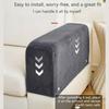 2PCS Elastic Armrest Covers For Sofas Couch Nonslip Design Fit Most Furniture Sofa Arm Slipcovers Arm Chair Protectors