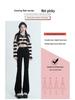 Women's High Waist Slimming Petite Micro Flare Denim Pants - Black, Autumn/Winter 2023 Collection