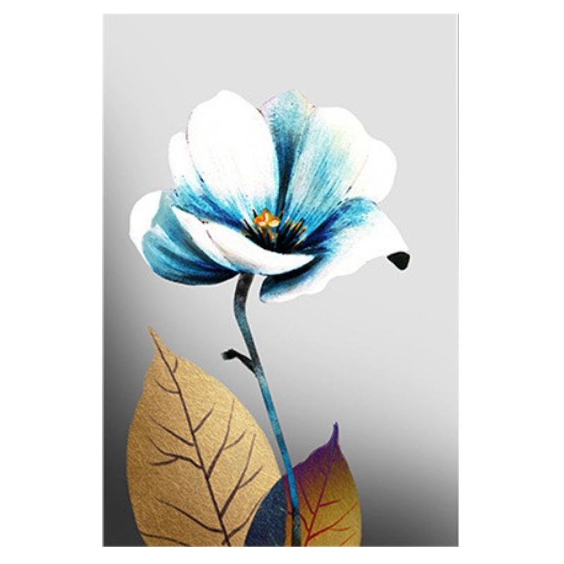 Abstract Flower Butterfly Canvas Painting Modern Wall Art Picture Modern Living Room Bedroom Wall Art Decorative Painting No Frame