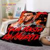 Free Anuel AA Rapper Hip Hop Singer Soft Flannel Blanket for Beds Bedroom Sofa Picnic,Throw Blanket for Outdoor Leisure Nap Gift