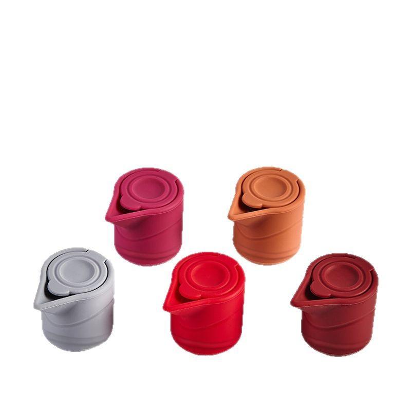 Heiß verkaufender weicher Silikon Rotwein-Verschluss Champagner-Verschluss Zuhause kreative Konservierung auslaufsicherer Verschluss Wein