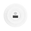 LED Intelligent Remote Control Clock Body Sensor Wall Lamp Bedroom Bedside Atmosphere Night Light