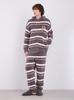 Gelato Pique HOLIDAY HOMME Gelato Striped Long Pants PMNP245082 IVR Men's