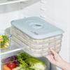 Fresh-Keeping Dumpling Storage Box Multi-Layer Frozen Dumpling Storage Box  Refrigerator