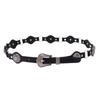Belt Ladies Engraved Disc Rivet Accessories Splicing Belt Accessories Belt