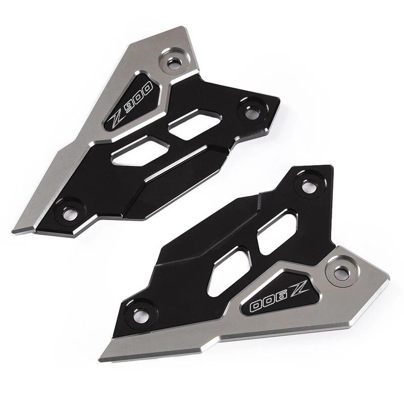 Z900 Accessories For Kawasaki Z900 Z 900 2017- 2023Motorcycle Pedal Guard Rear Pedal Guard Heel Plate Decorative Accessories
