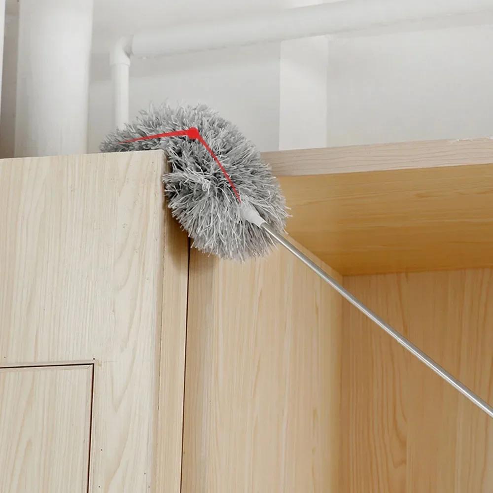 Chicken Feather Duster, Household Ultra Long Dust Remover, Household Cleaning and Sweeping Dust Duster, Extendable Pole