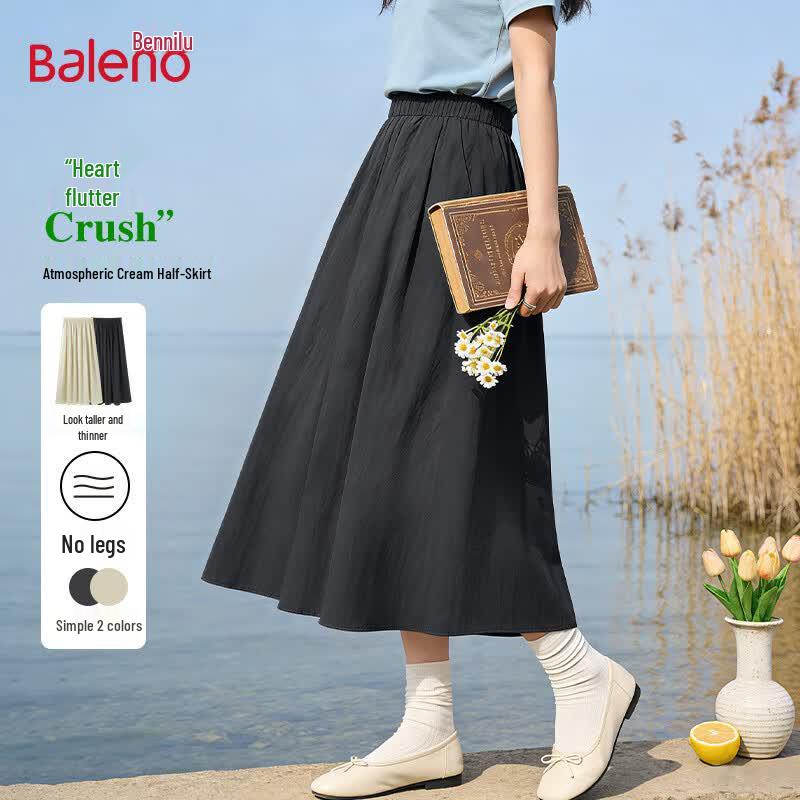 

Baleno Women s A-Line High-Waisted Maxi Skirt L