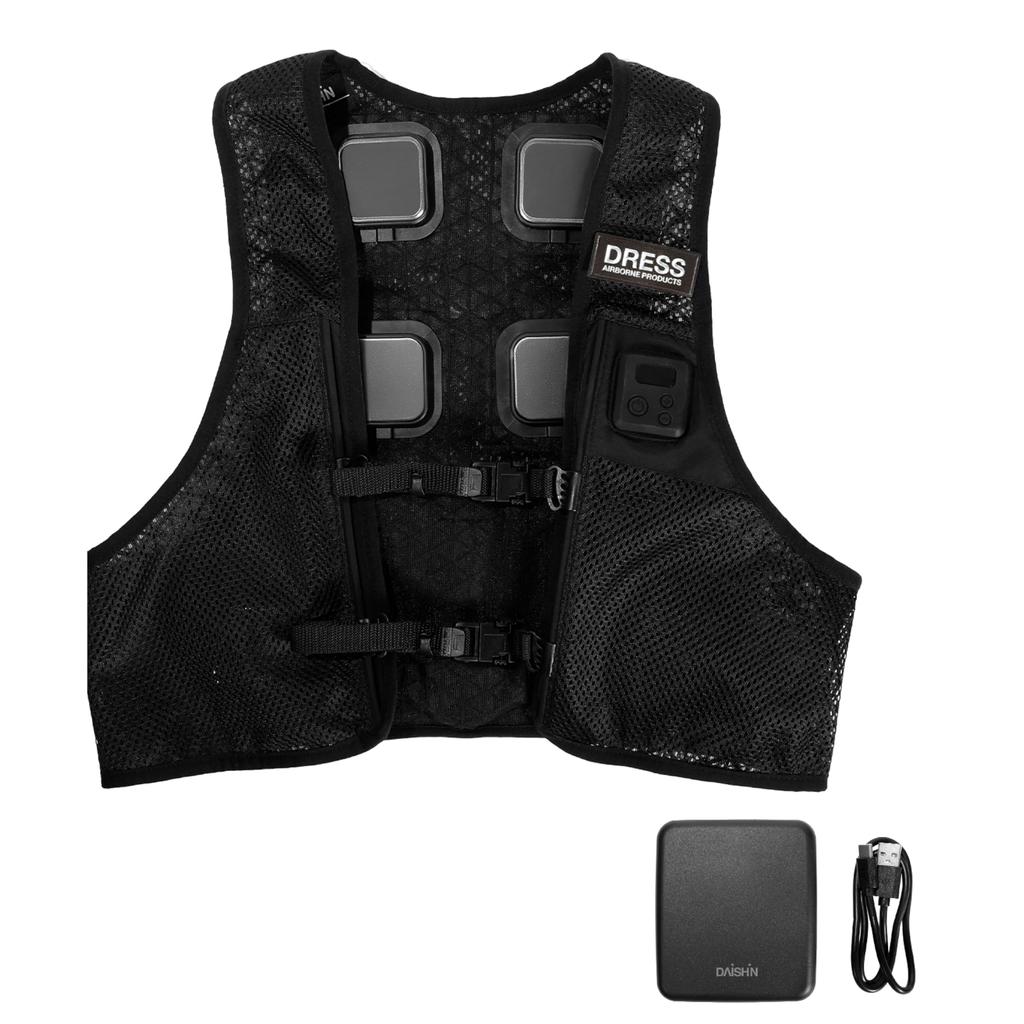 ULTIMATE Peltier Vest with Cold Heat Cooling and Heatstroke and Sites [Dress] & (Includes Heat), Prevention, Fishing, Cooling, Cooling, Heat,