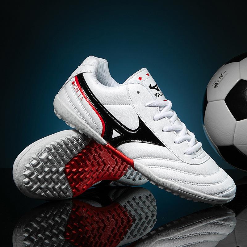 Training Herren gebrochene Nägel Fußballschuhe Spot-Schuhe gebrochene Nägel lange Nägel Kunstrasen Fußballschuhe Erwachsener Low-Top