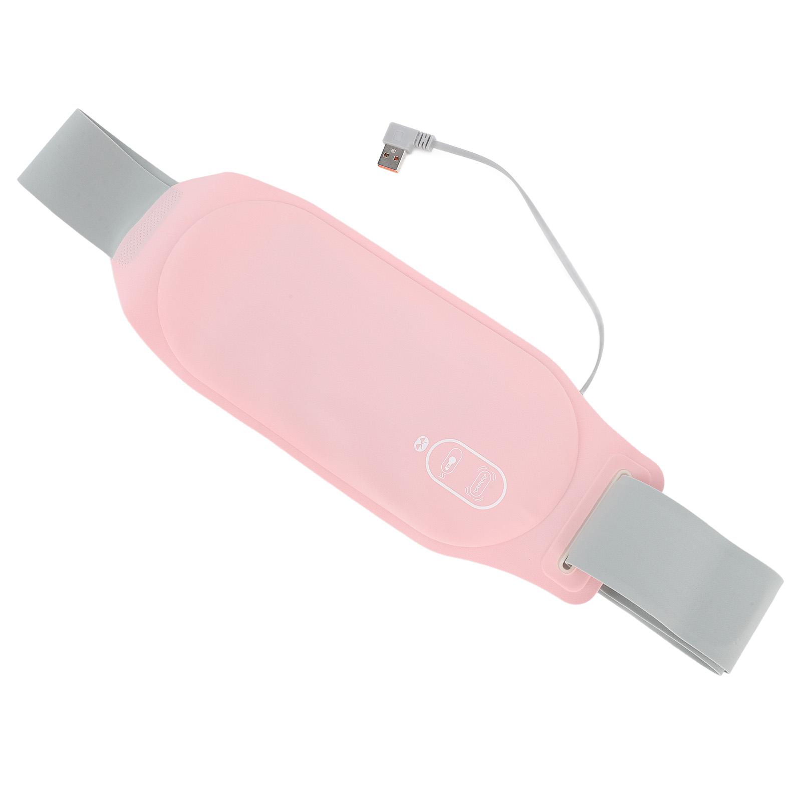 

Беспроводная менструальная грелка с 3 уровнями нагрева, 5 режимами массажа, грелка для спазмов живота