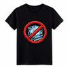 Unisex Patriotic No ICE Streetwear Protest Tee Immigration Justice Graphic Shirt