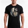 Egyptian Mau Cat Portrait TShirt Summer Casual Cotton Tee Oversized Streetwear Tops Vintage Graphic Print Unisex Unisex Women