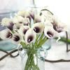 1 Zweig künstliche Blume Calla-Lilien-Brautstrauß für Zuhause, Hochzeit, Party, Dekoration