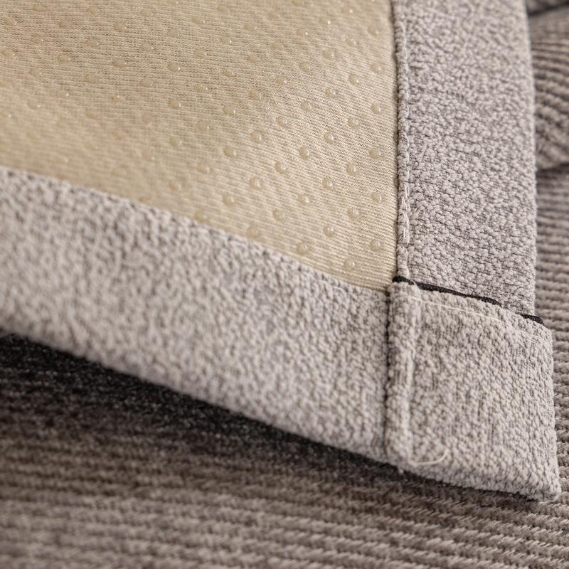 Covor de Sofă Chenille Universal Patru Sezoane Culoare Solidă Husă de Pernă pentru Canapea Chaise Longue în Formă de L Husă de Protecție pentru Sofă Living Acasă