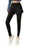 Cedar Eight Stretch Leggings with Perfect for and Training Women's High-Waisted Pockets, Yoga, Fitness, Sports, (Size M, Black)