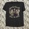 Motorhead - Live To Win Black T-shirt Size S-