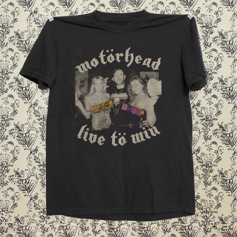 Motorhead - Live To Win Black T-shirt Size S-