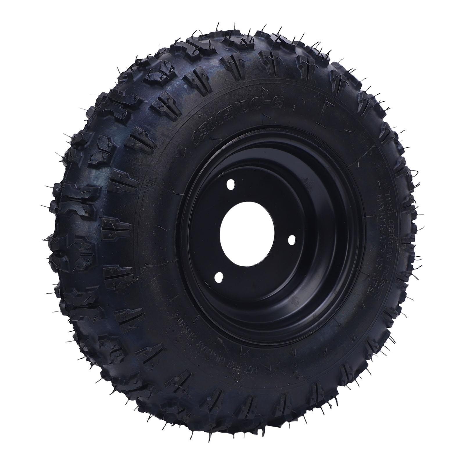 

Колесо в сборе 13x5.006 6 дюймов с улучшенным сцеплением, ударопрочное для картинга, дрифт-трайка