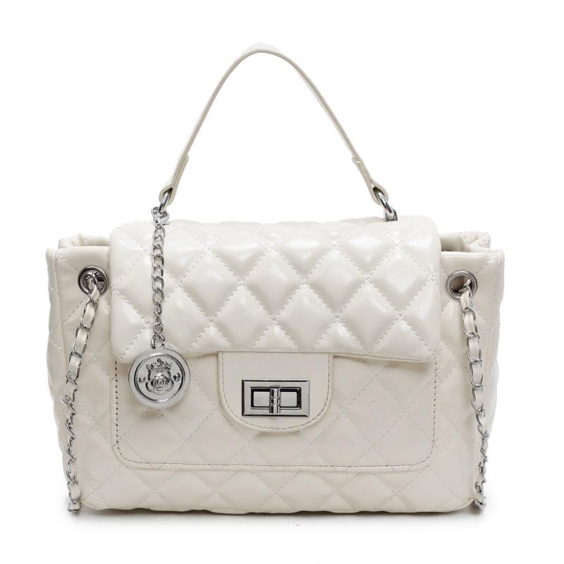 

Женская сумка ромбовидной формы новая сумка под мышку цепочка модная портативная сумка через плечо текстурированная сумка-мессенджер сумка сумка белый