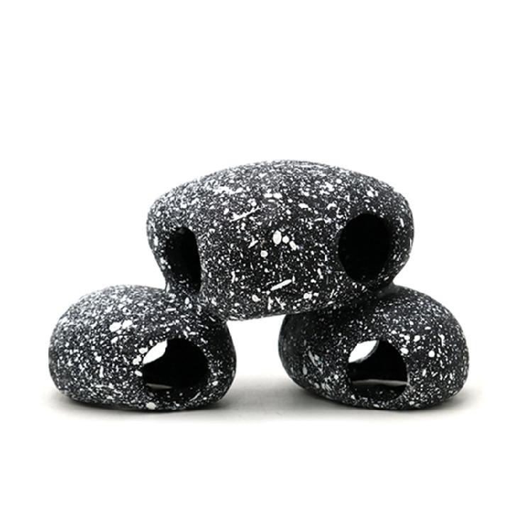 Aquarium Resin Rock Cave Decoration Hideout for Hermit Crabs Shrimp Guppy