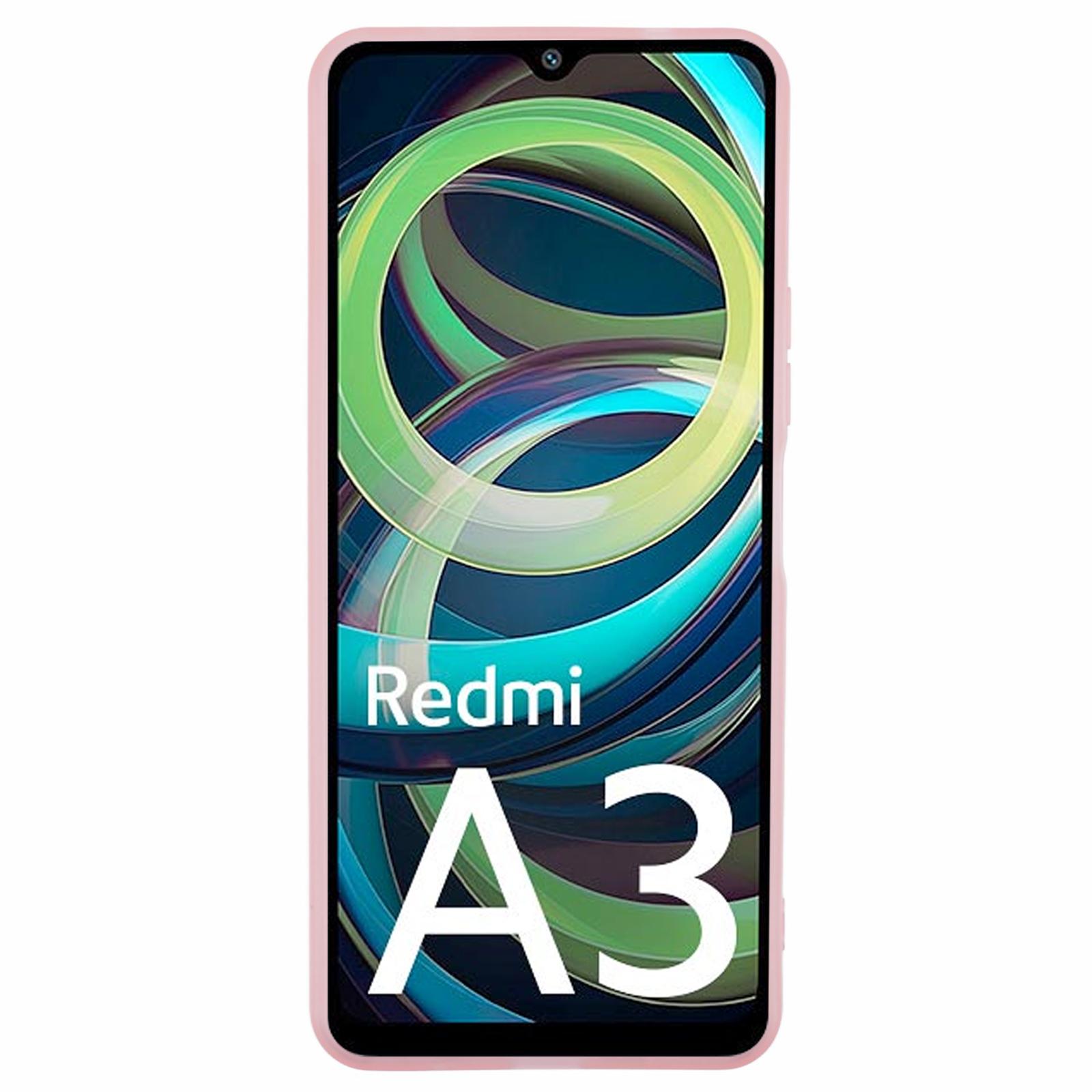 

DKSM Series For Xiaomi Poco C61 4G/Redmi A3 4G Case Electroplated Camera Frame TPU Phone Cover Transparent Black