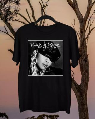 Mary J Blige Black All Size Shirt Unisex Gift For Fans Unisex T-Shirt