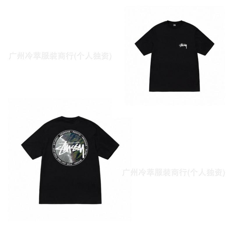 Mens Streetwear Short Sleeve T-Shirt Cotton Print Tee Casual Unisex Fit 2025